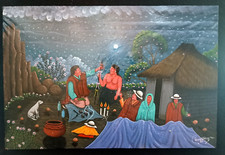Tableau naïf équatorien d'occasion  Valréas