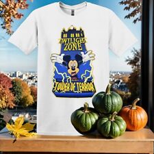 Camiseta unissex masculina feminina Disney Halloween Mickey Tower of SY166 comprar usado  Enviando para Brazil