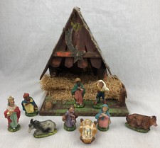 Vintage nativity scene for sale  Lincoln