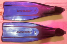 Barbatanas de mergulho Cressi-Sub Pro Star adulto azul tamanho 39 - 40cm (5" 1/2 - 6" 1/2) comprar usado  Enviando para Brazil