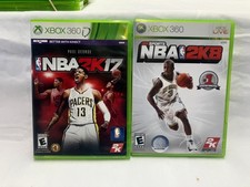Lote Xbox 360 - NBA 2K8 e 2K17 comprar usado  Enviando para Brazil
