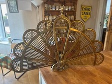 Vintage brass peacock for sale  LIVERPOOL