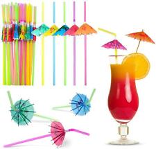 Cocktail umbrella straws for sale  HITCHIN