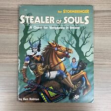 STEALER OF SOULS FOR STORMBRINGER 2104 ADVENTURE RPG ROLE-PLAY 1985 LIVRO comprar usado  Enviando para Brazil