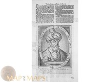 Selimus Secundus estampa antiga Sultão da Turquia. de Clerck 1621 comprar usado  Enviando para Brazil