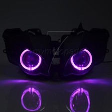 Farol HID Purple Angel Eyes conjunto personalizado para Honda CBR1000RR 2008-2011 comprar usado  Enviando para Brazil