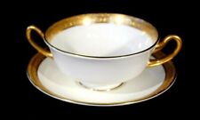 Linda tigela e pires de sopa creme Royal Doulton H2908, usado comprar usado Linda tigela e pires de sopa creme Royal Doulton H2908, usado comprar usado  Enviando para Brazil