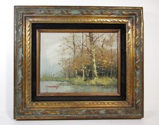 Vintage oil painting for sale  Austin
