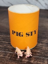 ☆VINTAGE☆ ~PIG MANIA Jogo Completo com Porcos como Dados e Taça~ ☆SOMENTE TAÇA DE DADOS☆ comprar usado  Enviando para Brazil