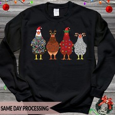 Chicken christmas jumper for sale  LONDON