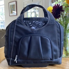 Kensington Contour Duas Rodas Preta Bolsa de Laptop Bagagem de Mão Elegante Limpa Muito Bom Estado Usado, usado comprar usado Kensington Contour Duas Rodas Preta Bolsa de Laptop Bagagem de Mão Elegante Limpa Muito Bom Estado Usado, usado comprar usado  Enviando para Brazil