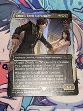 Promoção Squall, SeeD Mercenary Standard Showdown Borderless FOIL Final Fantasy quase perfeito comprar usado  Enviando para Brazil