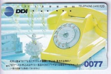 ASIE TELECARTE / PHONECARD .. JAPON 105Y TAMURA NTT DDI OLD PHONE TELEPHONE na sprzedaż  Wysyłka do Poland
