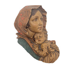 Vtg italian madonna for sale  San Jose