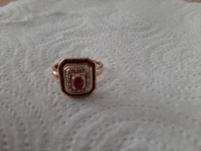 Bague marquise rubis d'occasion Bague marquise rubis d'occasion  Bellegarde