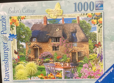 Rompecabezas Ravensburger 1000 piezas Baker's Cottage #14 H. Robinson 2021 difícil de encontrar segunda mano  Embacar hacia Mexico
