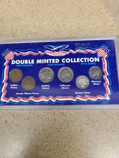 DUPLA CUNHADA EUA COLEÇÃO DE MOEDAS 🪙Dois centavos 1909 1938 moedas de dez centavos e 1916 comprar usado  Enviando para Brazil