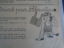 Ancien patron poupee d'occasion  France
