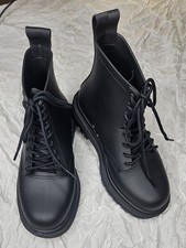 Botas femininas Melissa Coturno pretas com cadarço tamanho 5 comprar usado  Enviando para Brazil