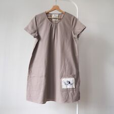 SAGEN Vintage Design linen blend dress shabby chic romantic natural M (p24) na sprzedaż  PL