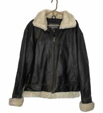 Shearling leather bomber for sale  Keansburg