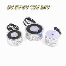 Eletroímã de elevação DC solenóide eletroímã 3N-10000N 3V 5V 6V 12V 24V comprar usado  Enviando para Brazil