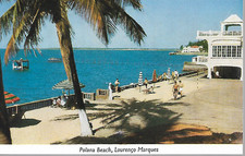 Lourenço Marques (Maputo), Moçambique - Praia da Polana - Union-Castle c.1960s comprar usado  Enviando para Brazil