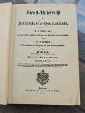 Dienst unterricht infanterie gebraucht kaufen  Hagenbach
