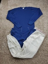 Usado, Calça Camisa Térmica Vintage Morgan Mill Long John Grande Malha Waffle Fabricada nos EUA Nova Sem etiquetas comprar usado  Enviando para Brazil