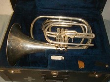 KANSTUL 285 CUSTOM CLASS MARCHING FRENCH HORN COM ESTOJO RÍGIDO  comprar usado  Enviando para Brazil