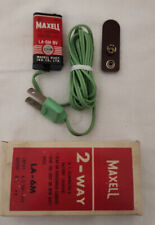 Adattatore vintage maxell usato  Chiavari