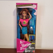 Barbie glitter hair usato  Rimini