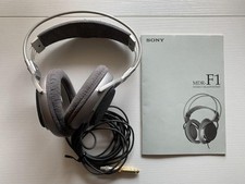 Fones de ouvido estéreo SONY MDR-F1 totalmente abertos com fio [EXCELENTE] limitados do Japão◎ comprar usado  Enviando para Brazil