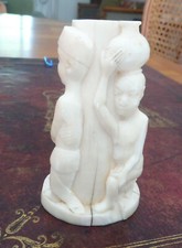 Bloc statuettes africaines d'occasion  Limoges-