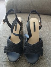 Black strappy high for sale  CREWE