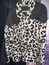 Leopard print fleece for sale  BELFAST