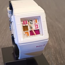 Casio BGA-200PD Baby-G Vintage Raro Branco Rosa Bom Estado Nova Bateria  comprar usado  Enviando para Brazil