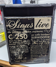 Sinuslive c250 subwoofer gebraucht kaufen  Troisdorf