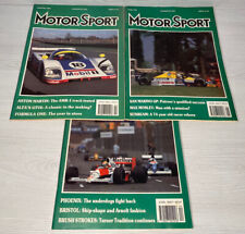 Motorsport magazine 1990 for sale  YEOVIL