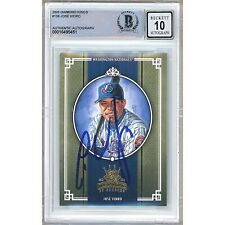 2005 Diamond Kings #136 Jose Vidro cartão assinado AUTO 10 Beckett Slabbed Expos, usado comprar usado  Enviando para Brazil