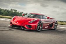 Koenigsegg regera poster d'occasion  Expédié en Belgium