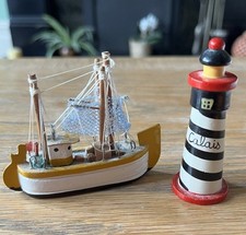 Small wooden ship for sale  OTLEY