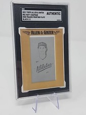 Mini placa de impressão emoldurada Matt Chapman preta 1/1 2021 Topps Allen & Ginter, SGC comprar usado  Enviando para Brazil