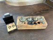 Alte apothekergewichte messing gebraucht kaufen  Illingen