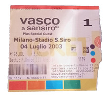 Biglietto concerto vasco usato  San Cesareo