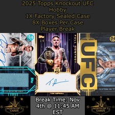 Rinat Fakhretdinov - 2025 Topps Knockout UFC Hobby - 1X Case Player BREAK #3 comprar usado Rinat Fakhretdinov - 2025 Topps Knockout UFC Hobby - 1X Case Player BREAK #3 comprar usado  Enviando para Brazil