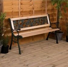 Wooden garden bench for sale  LEICESTER