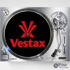VESTAX DJ SLIPMATS / SLIP MATS X 2 - TECHNICS - HIP HOP - 1200 - 1210 - PDX for sale  PRESTON