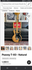 Peavey electric guitar gebraucht kaufen  Nürnberg