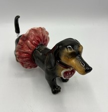 Saia estatueta Blue Sky Clayworks Dachshund Love Dog Doxie bouncy enrolada Tai comprar usado  Enviando para Brazil